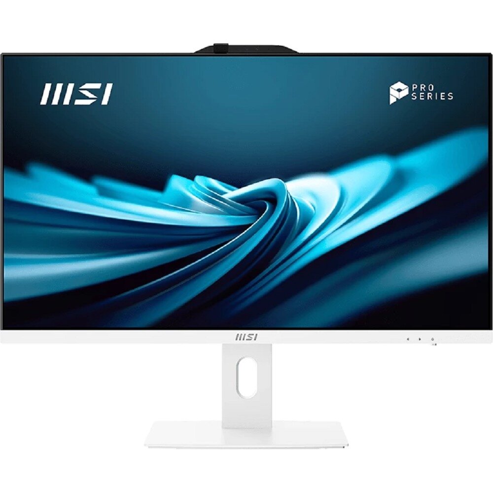 MicroStar Моноблок MSI Pro AP272P 14M-619XRU 9S6-AF8322-619 White 27" {FHD i3 14100/16Gb/SSD512Gb UHDG 730/noOS/kb/m}