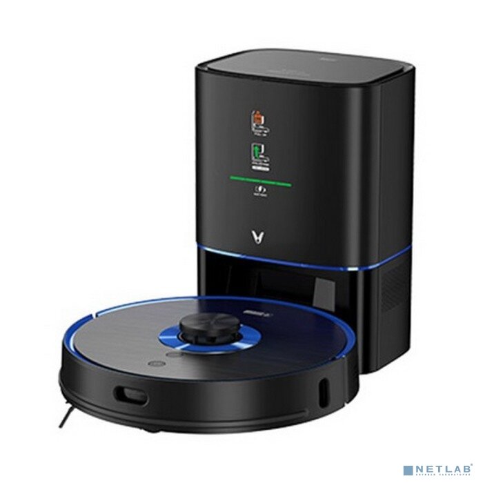 Viomi Пылесосы Робот-пылесос Viomi Vacuum Cleaning Robot S9 UV black (V-RVCLMD28C)