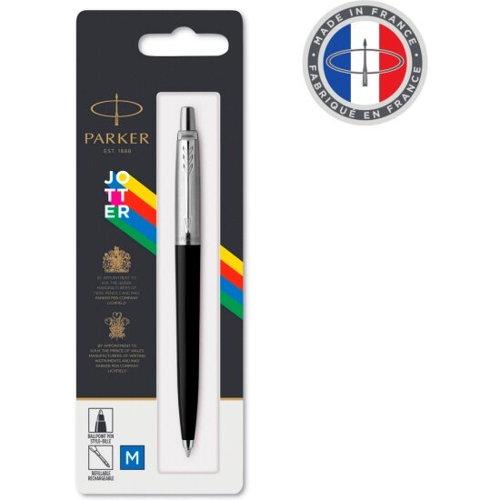 Ручка шариковая Parker Jotter Original K60 (CW2096873) Black CT M чернила син. блистер