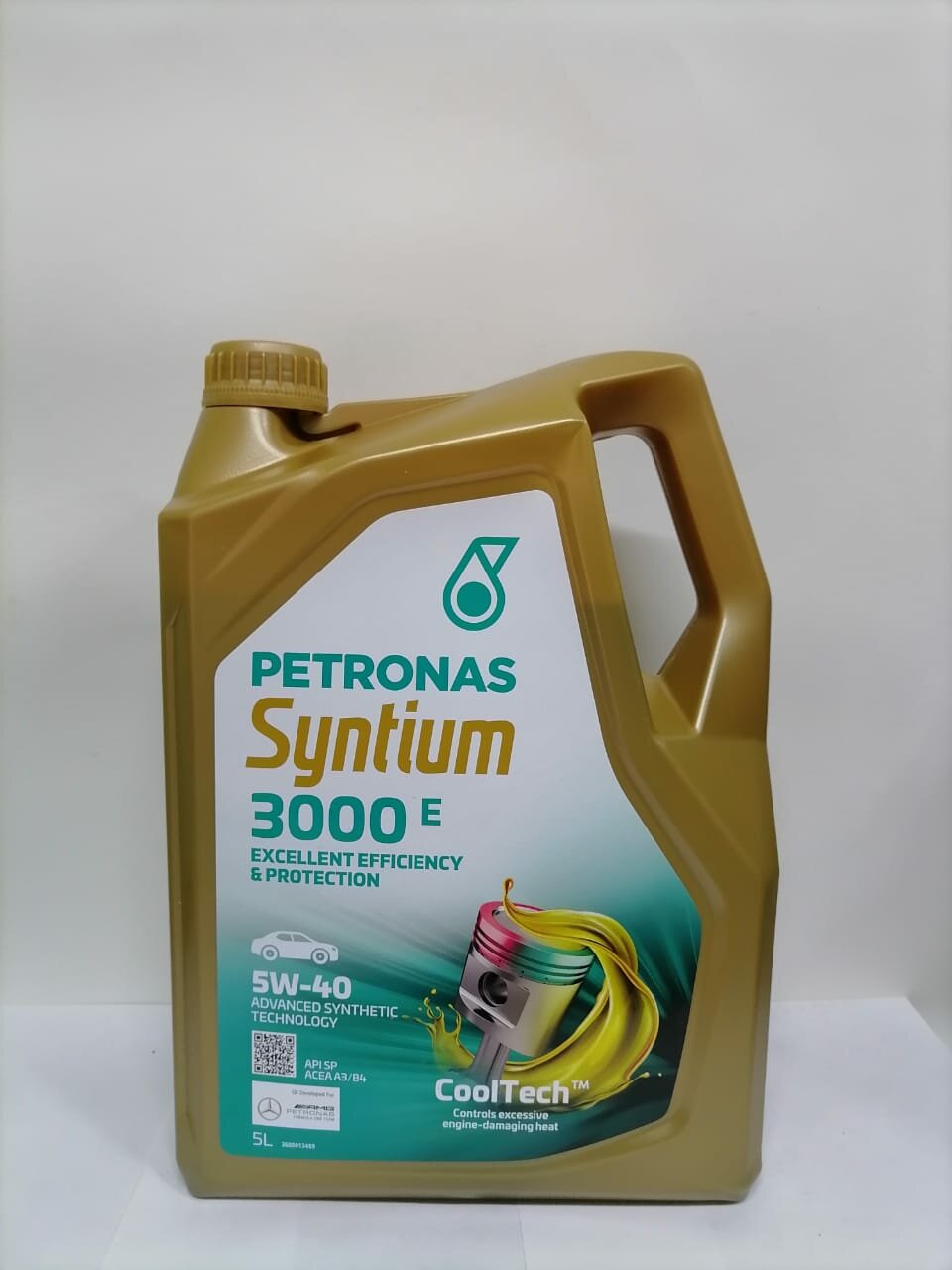 Моторное масло Petronas Syntium 3000 E 5W40 5л, артикул 18055019