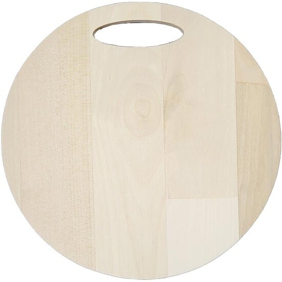 фото Доска Guter Baum разделочная раунд 8х180х180 мм, массив березы 108334