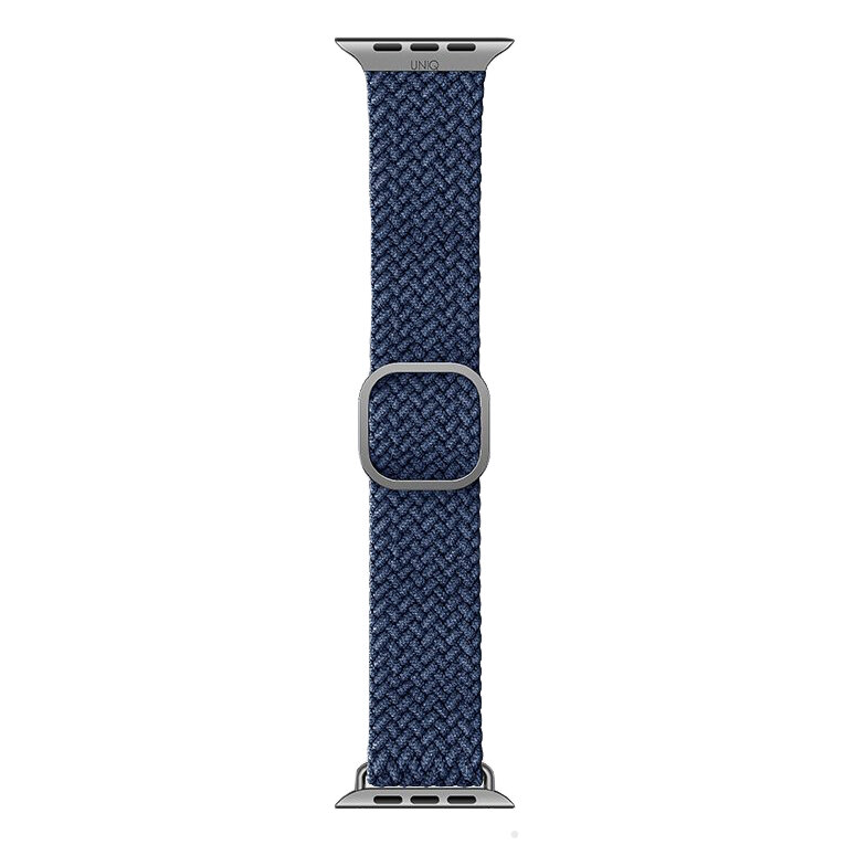 Ремешок Uniq ASPEN Strap Braided для Apple Watch 42-44-45 мм синий