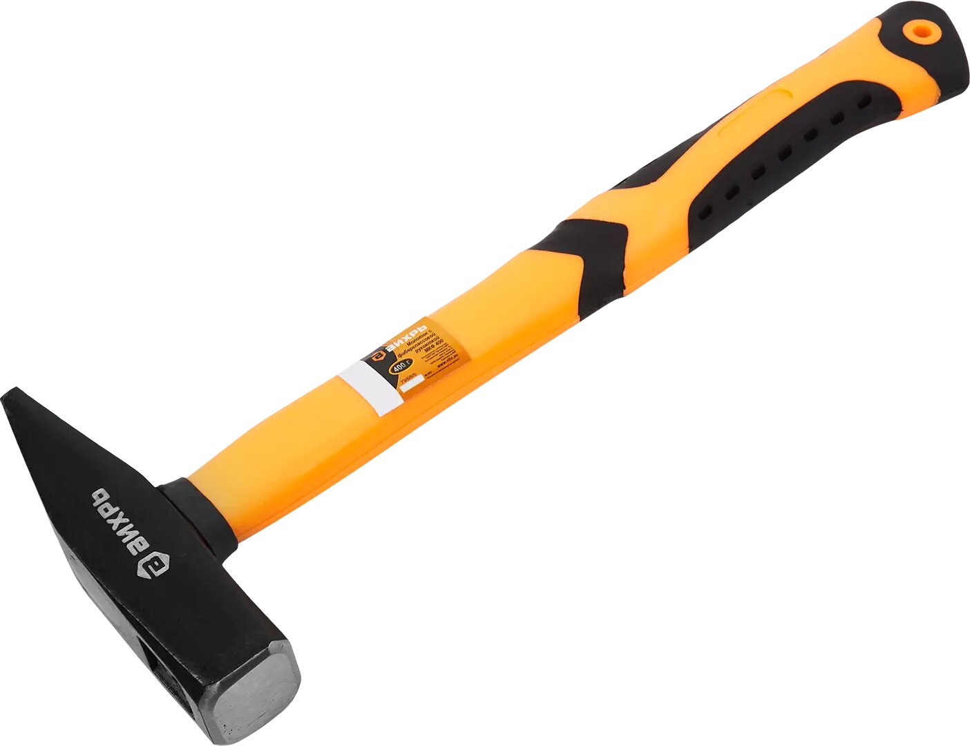 фото Молоток слесарный Вихрь 73/6/8/5 фиберглассовая рукоятка 400 г