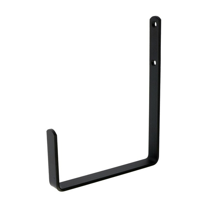 фото Держатель настенный, универсальный, 200х160х80х20, цвет черный