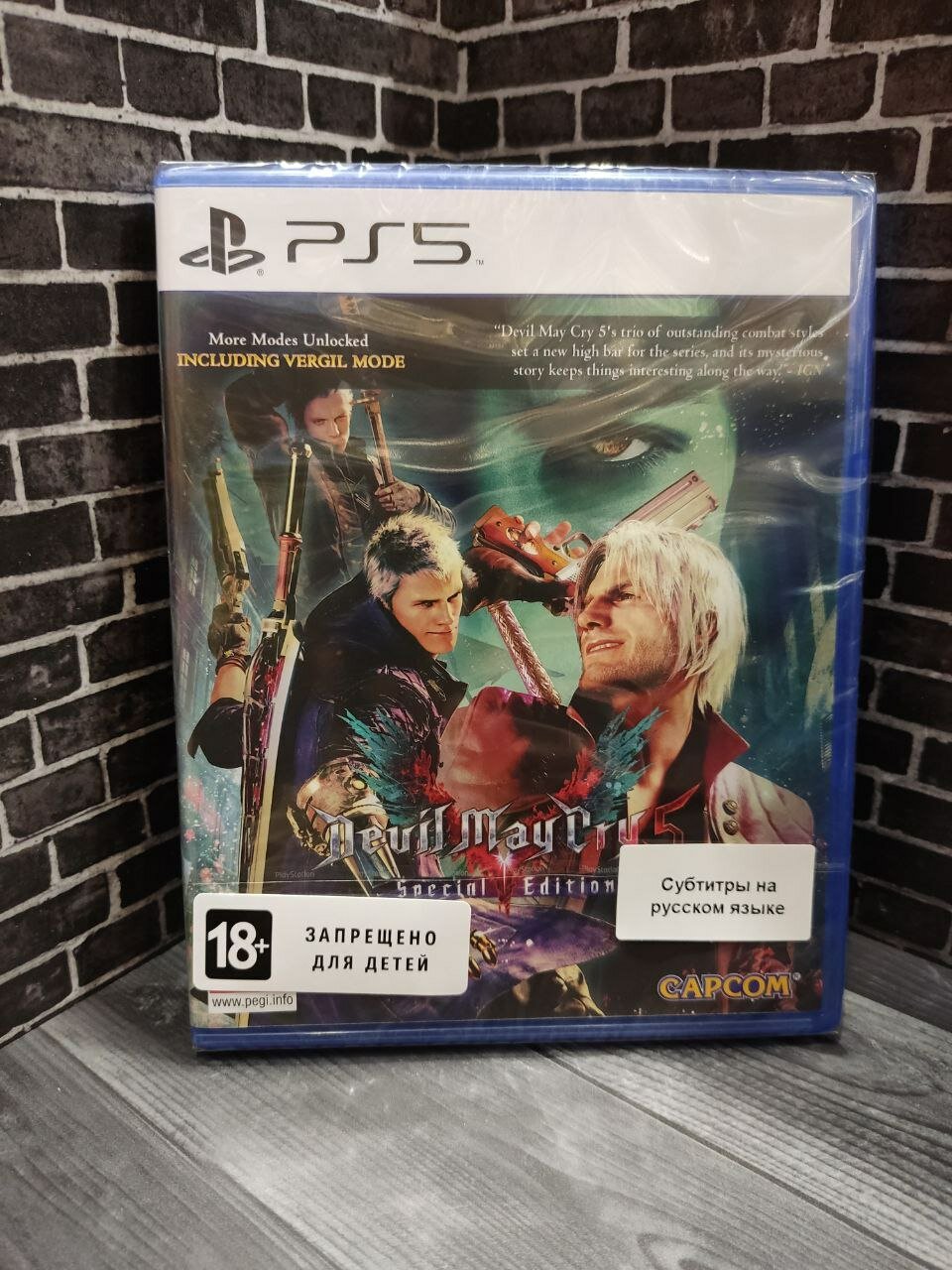 Devil May Cry 5 - Special Edition [PS5 русские субтитры] (EU)