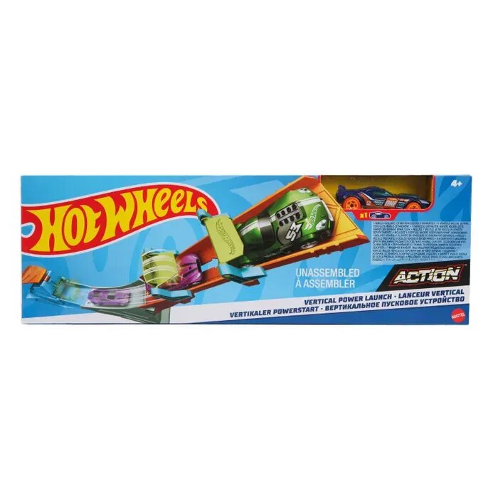 Набор трюковой Hot Wheels Экшн Вертикальное пусковое устройство HFY69