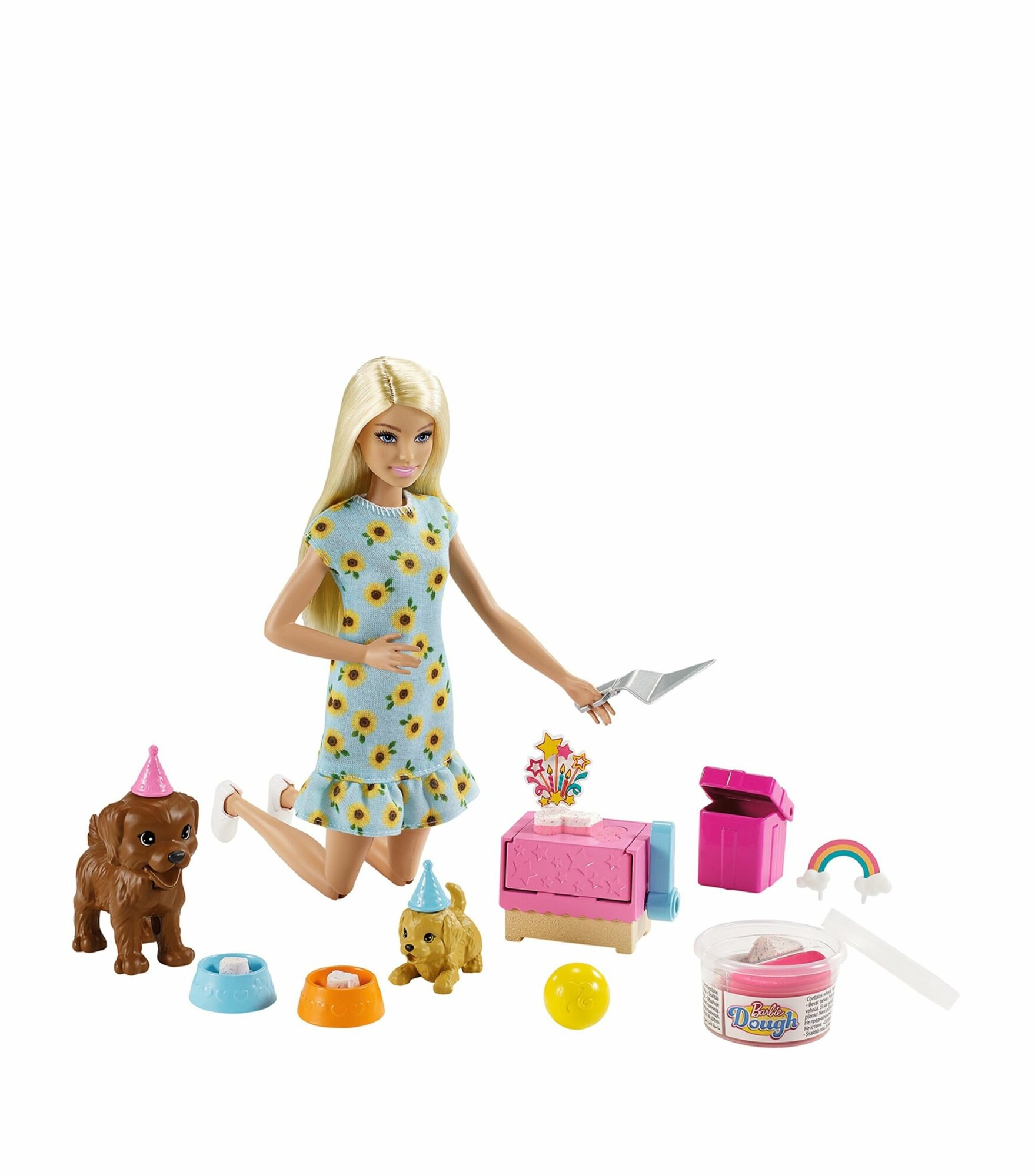 Barbie Игровой набор "Barbie и щенки" кукла Барби
