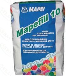 Анкеровочный Раствор Наливного Типа Mapei Mapefill 10 25кг Серый, Безусадочный, Быстротвердеющий для Высокоточной Анкеровки*