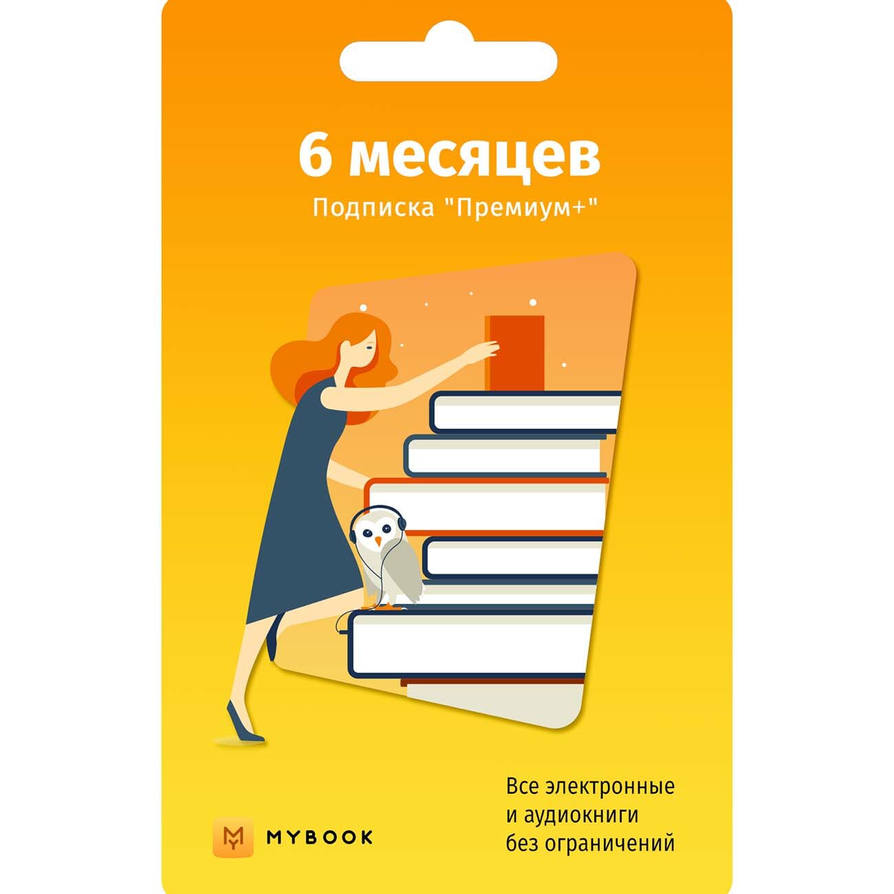 Книги Mybook Премиум - Подписка 6 месяцев