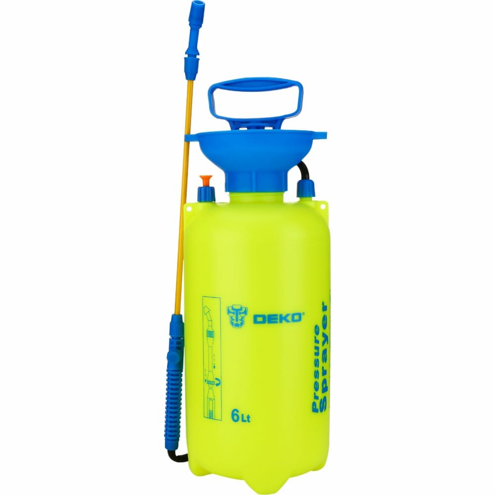 фото Садовый помповый опрыскиватель DEKO DKSP07