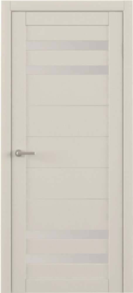 Межкомнатная дверь Albero Пекин покрытие Эко-шпон / ПО Белый кипарис Мателюкс