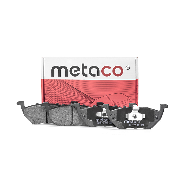 METACO 3010-127 (4717737 / 5L8Z2200AA / 5U2Z2V200G) колодки тормозные задние дисковые к-кт Mazda (Мазда) tribute