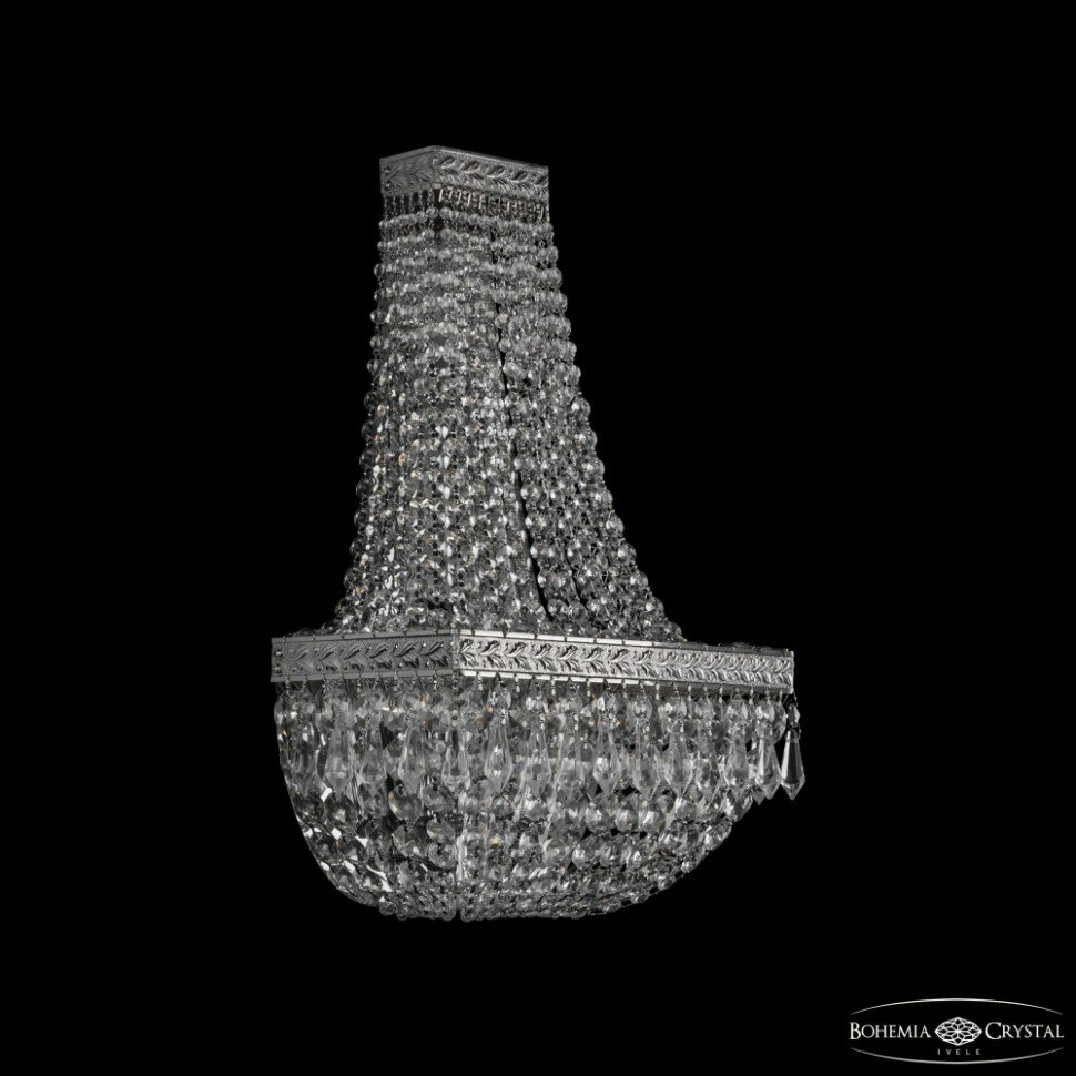 Бра Bohemia Ivele Crystal 19012B/H2/25IV Ni - фото №2