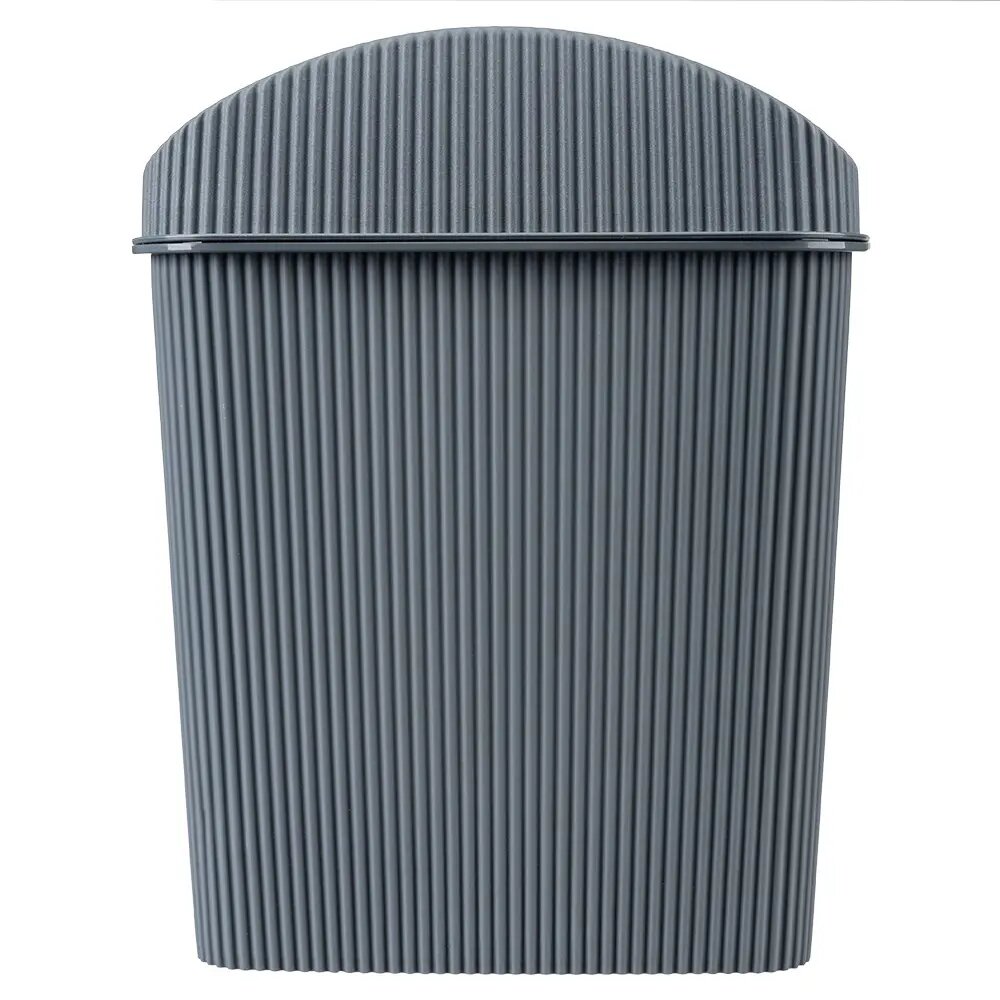 фото Мусорное ведро 6 л Econova полипропилен цвет светло-серый