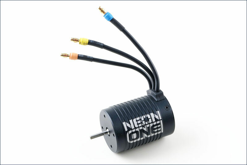 Бесколлекторный безсенсорный электродвигатель Neon One BL Tuning Motor 2700kV (540,4p, sl)