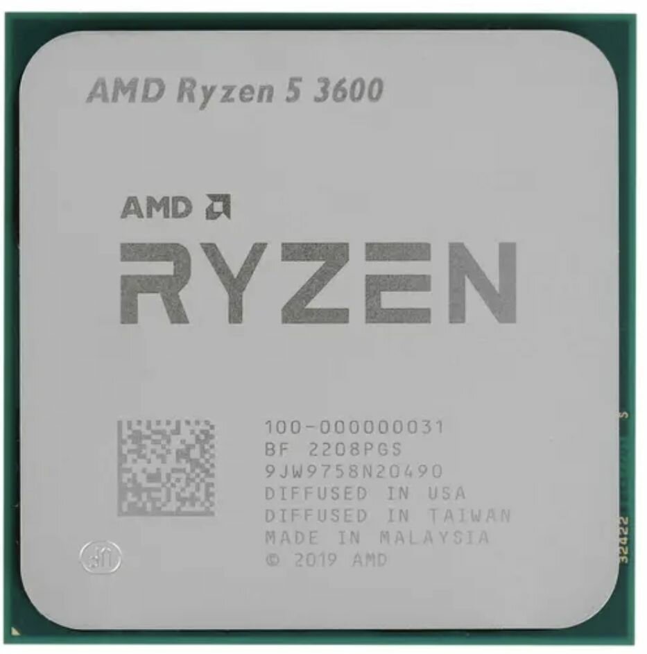 Процессор AMD Ryzen 5 3600 AM4 6 x 3600 МГц