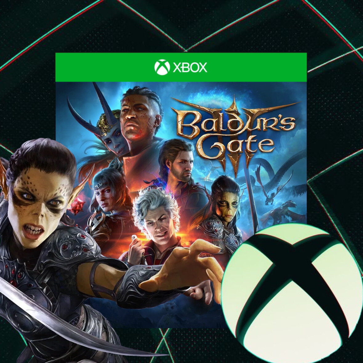 Игра Baldur's Gate 3 для Xbox Series X|S, Русский перевод, электронный ключ