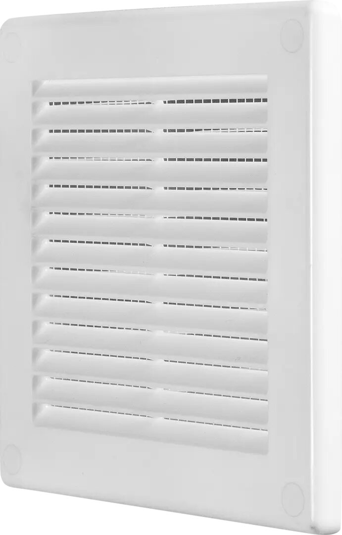 фото Решётка вентиляционная Equation 150х150 мм полистирол цвет белый