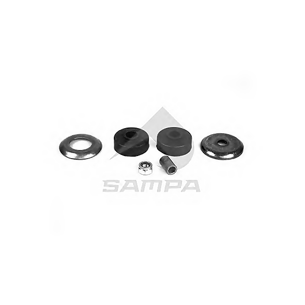 SAMPA 040.505 (040505_SA / 307113S) р / к амортизатора (рм) перед.верхн. крепл. втулки резин. и метал.+шайбы