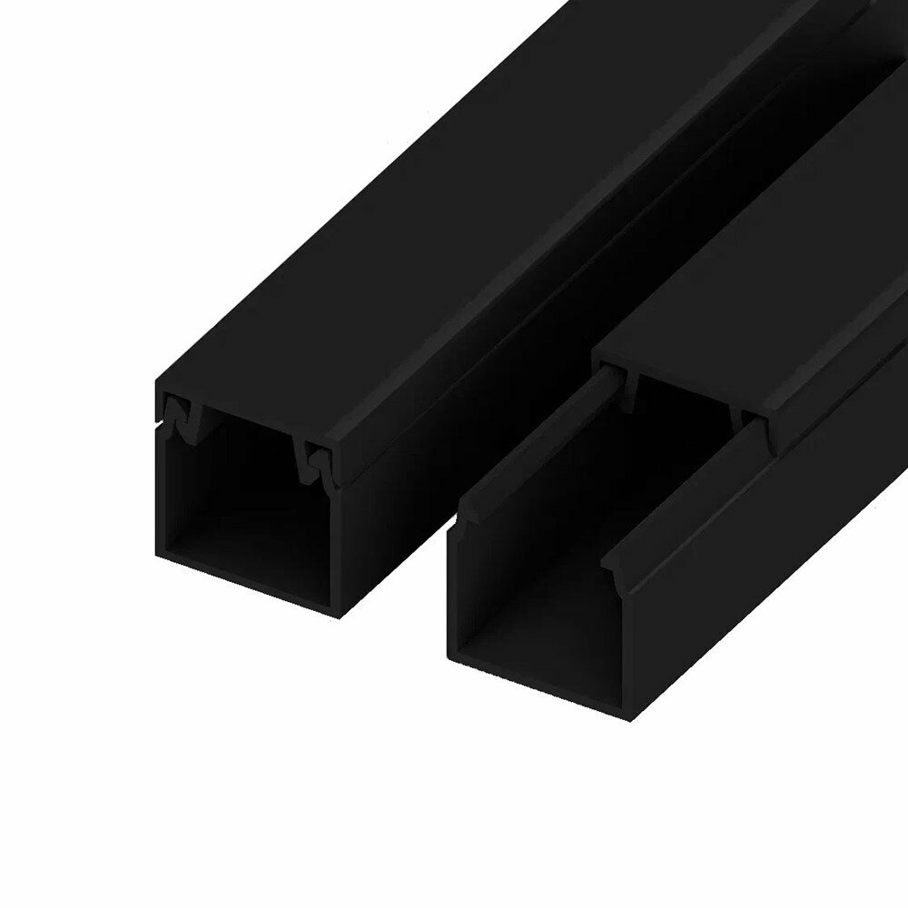фото Кабель-канал Agis Profile 16х16 мм черный 2 м (60.03.16.16.200)