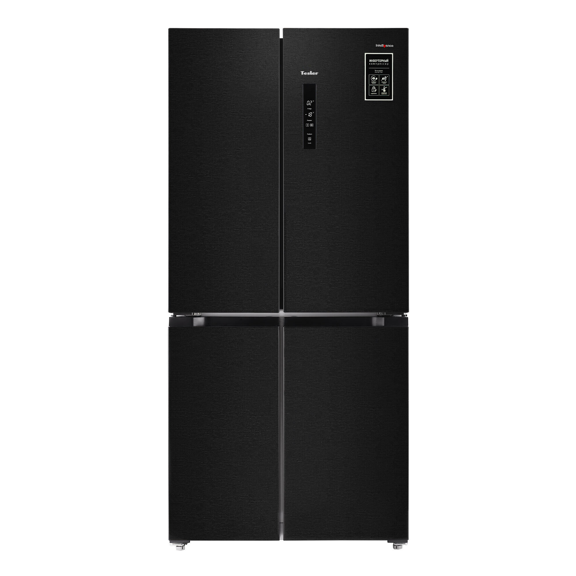 Многокамерный холодильник TESLER RCD-482I GRAPHITE