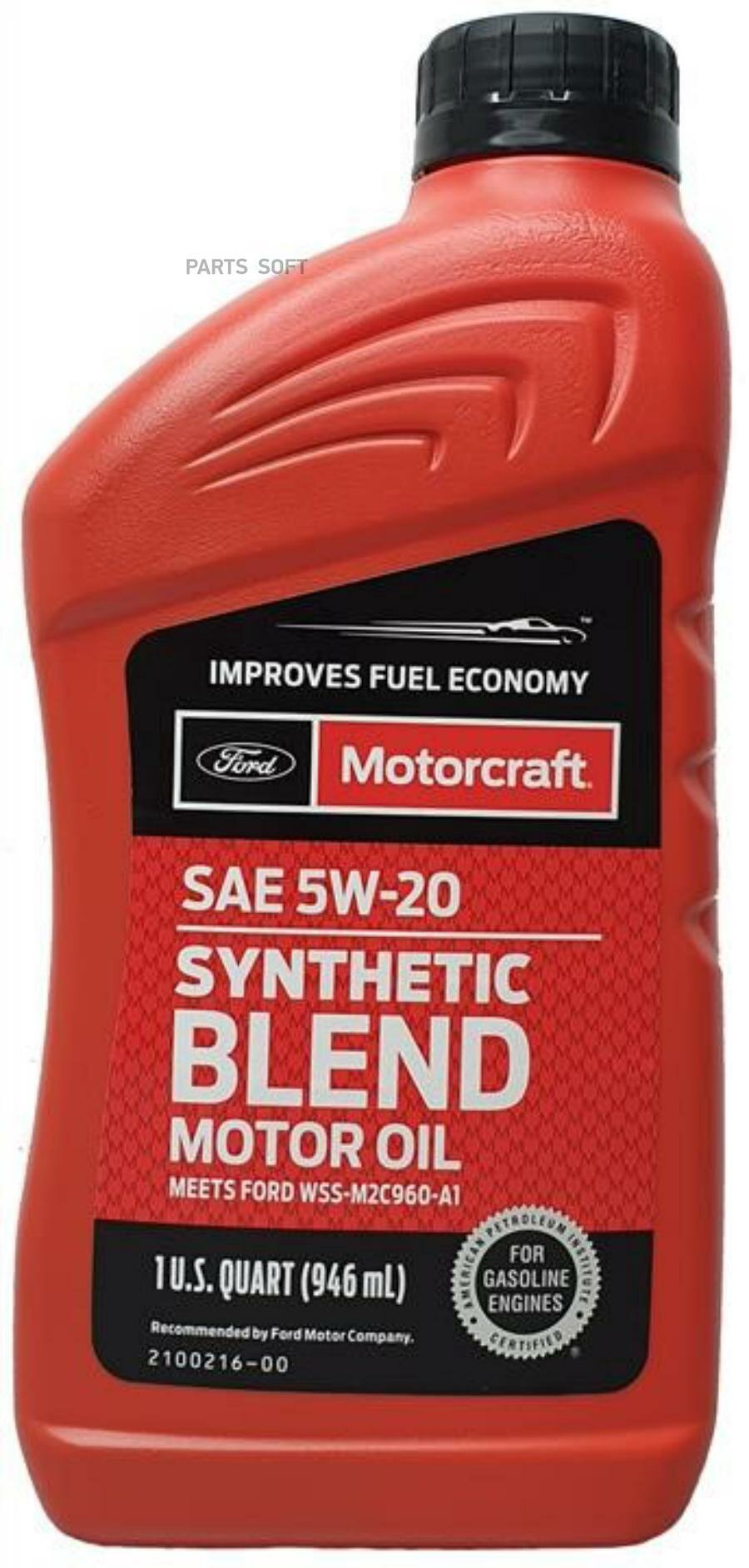 Полусинтетическое моторное масло Ford Premium Synthetic Blend 5W-20