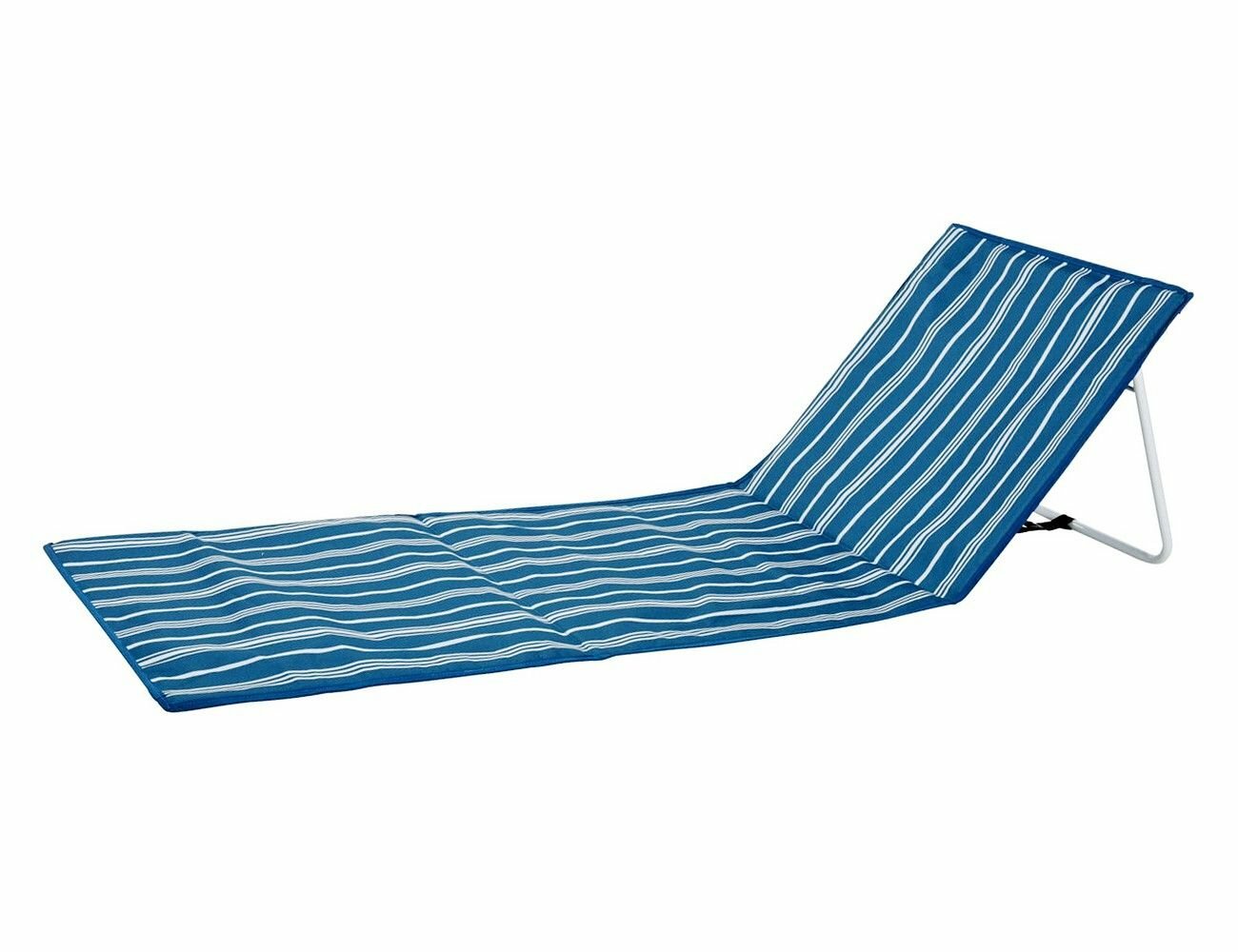Складной пляжный коврик плиер синий 158х54 см Koopman International FD8300680-1
