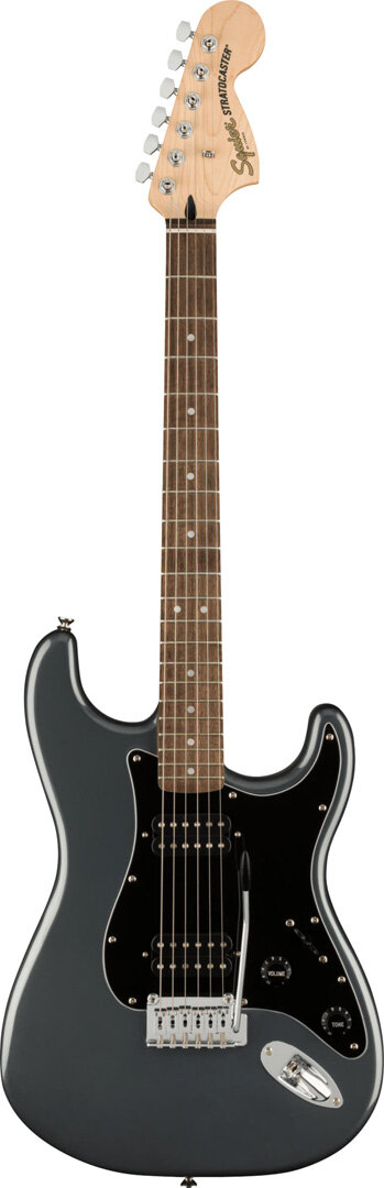 Fender Squier Affinity Stratocaster Hh Lrl Cfm - электрогитара цвет серый металлик