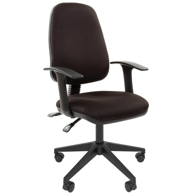 Кресло VT_CH661 пластик ткань черная 30-21 (15-21)
