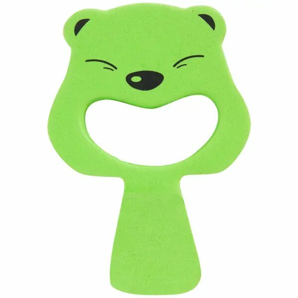 фото Блокиратор двери и стопор, резина, цвет зелёный