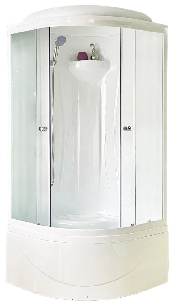 Душевая кабина 90x90x217 см Royal Bath RB90BK1-M матовое