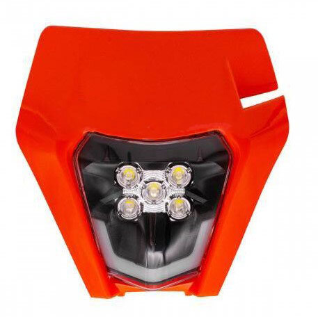 Фара LED Light Pro KTM 19-21 Athlete Five Pilot (Оранжевый)