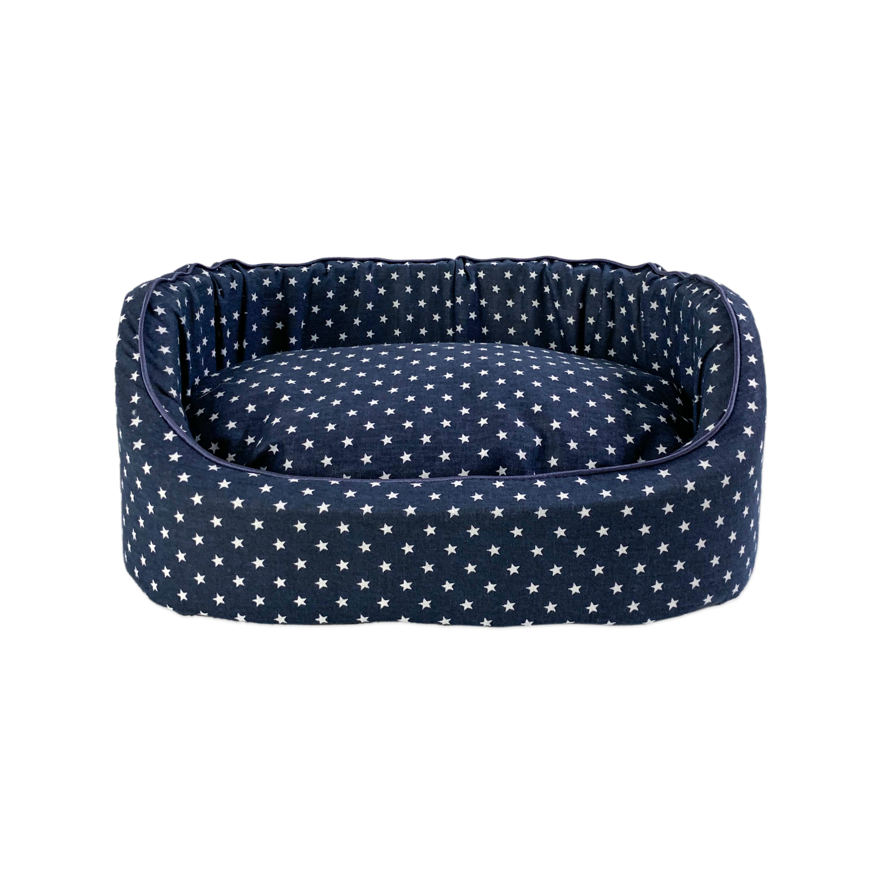 фото Dono Della Лежанка овальная с подушечкой Космос 35 х 30 х 16 см.