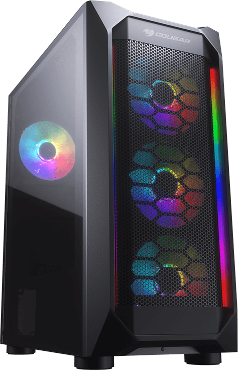 Корпус Cougar MX410 Mesh-G RGB Black