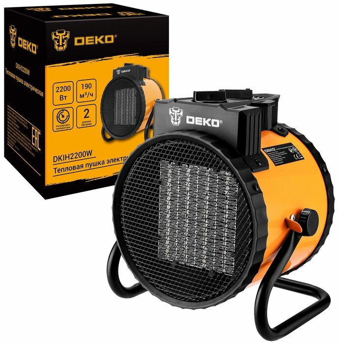 Тепловая пушка Deko DKIH3300W (082-1011), 3300 Вт