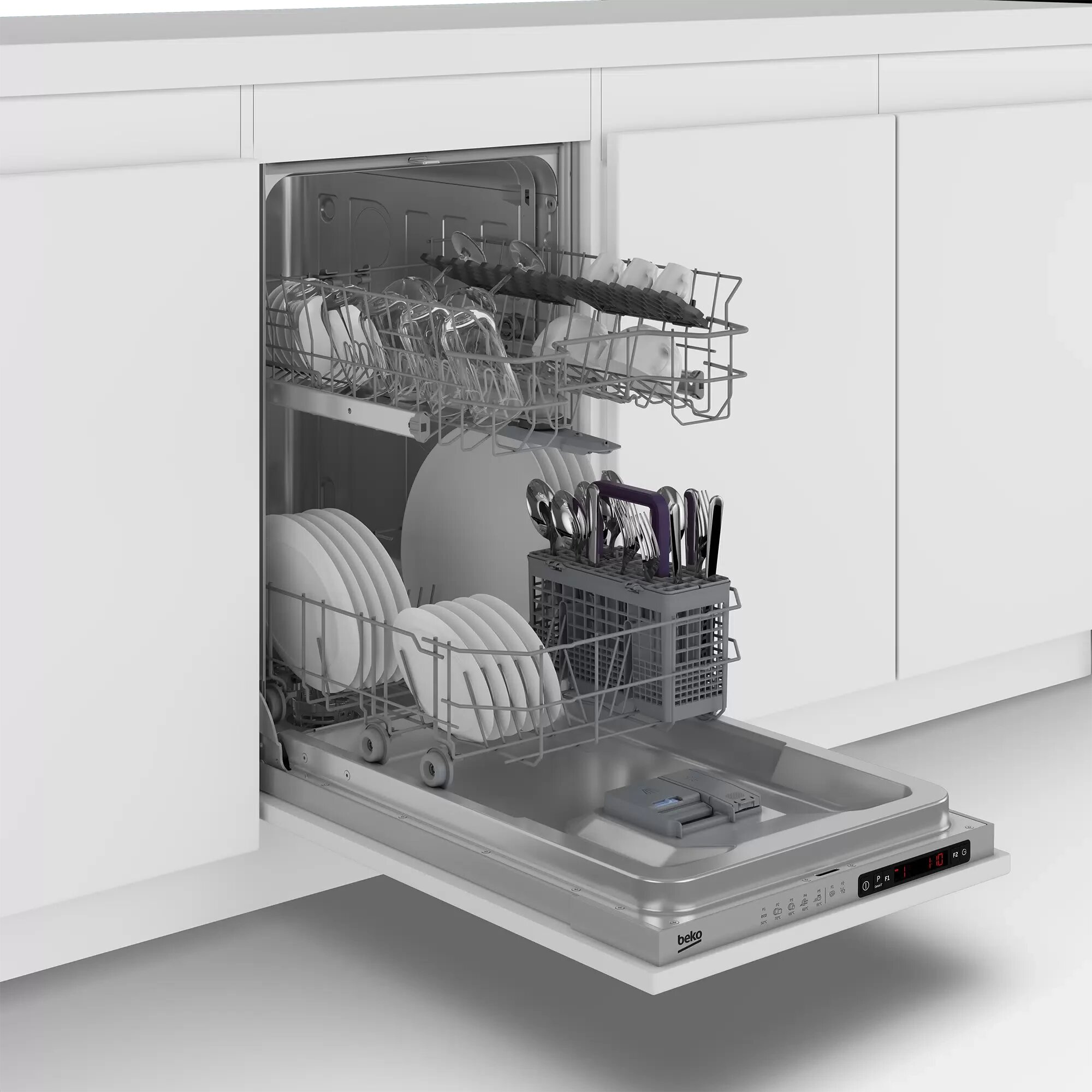 Встраиваемая посудомоечная машина BEKO BDIS15060 - фотография № 4