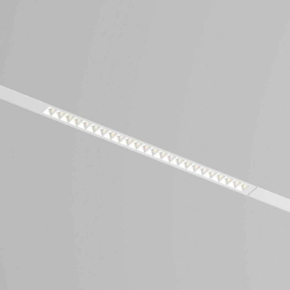 Однофазный LED светильник 18W 3000-6000К для трека с поддержкой ''Алиса'' Denkirs DK8002-WH - фото №3