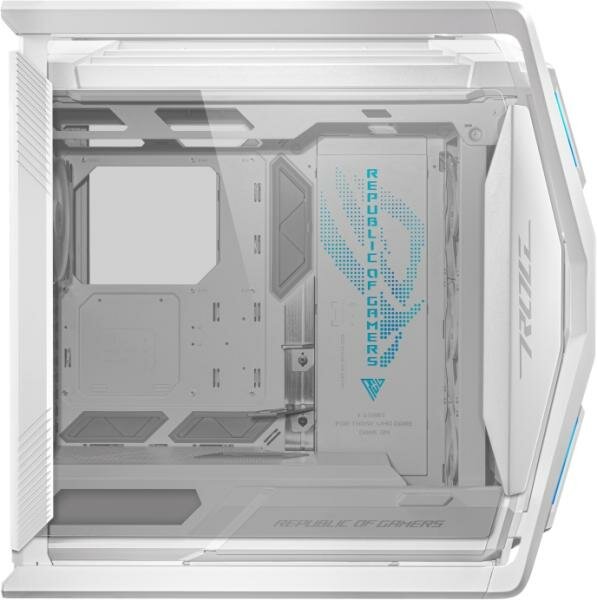 Корпус eATX ASUS 90DC00F3-B39000 белый, без БП, боковые панели из закаленного стекла, 4*USB 3.2, 2*USB Type-C, audio - фото №8