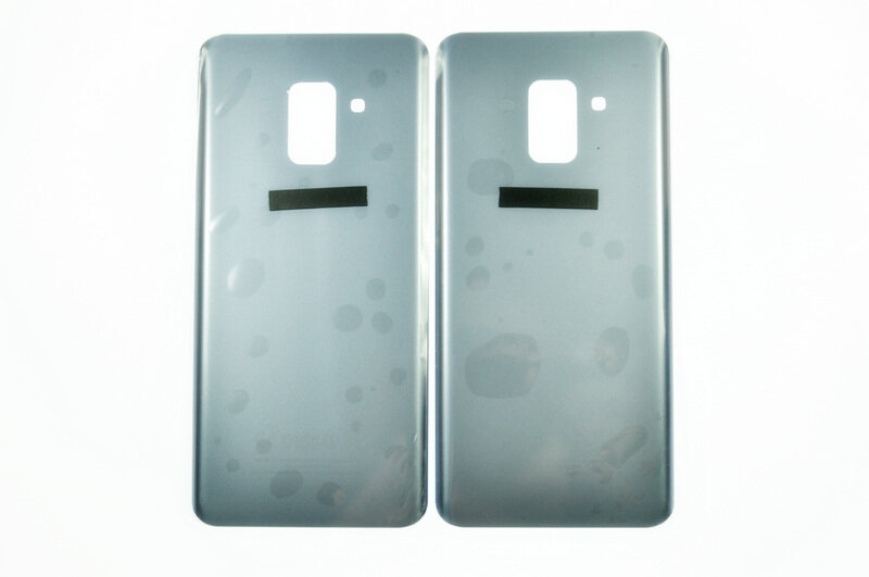 Задняя крышка для Samsung SM-A530/A8(2018) silver/blue