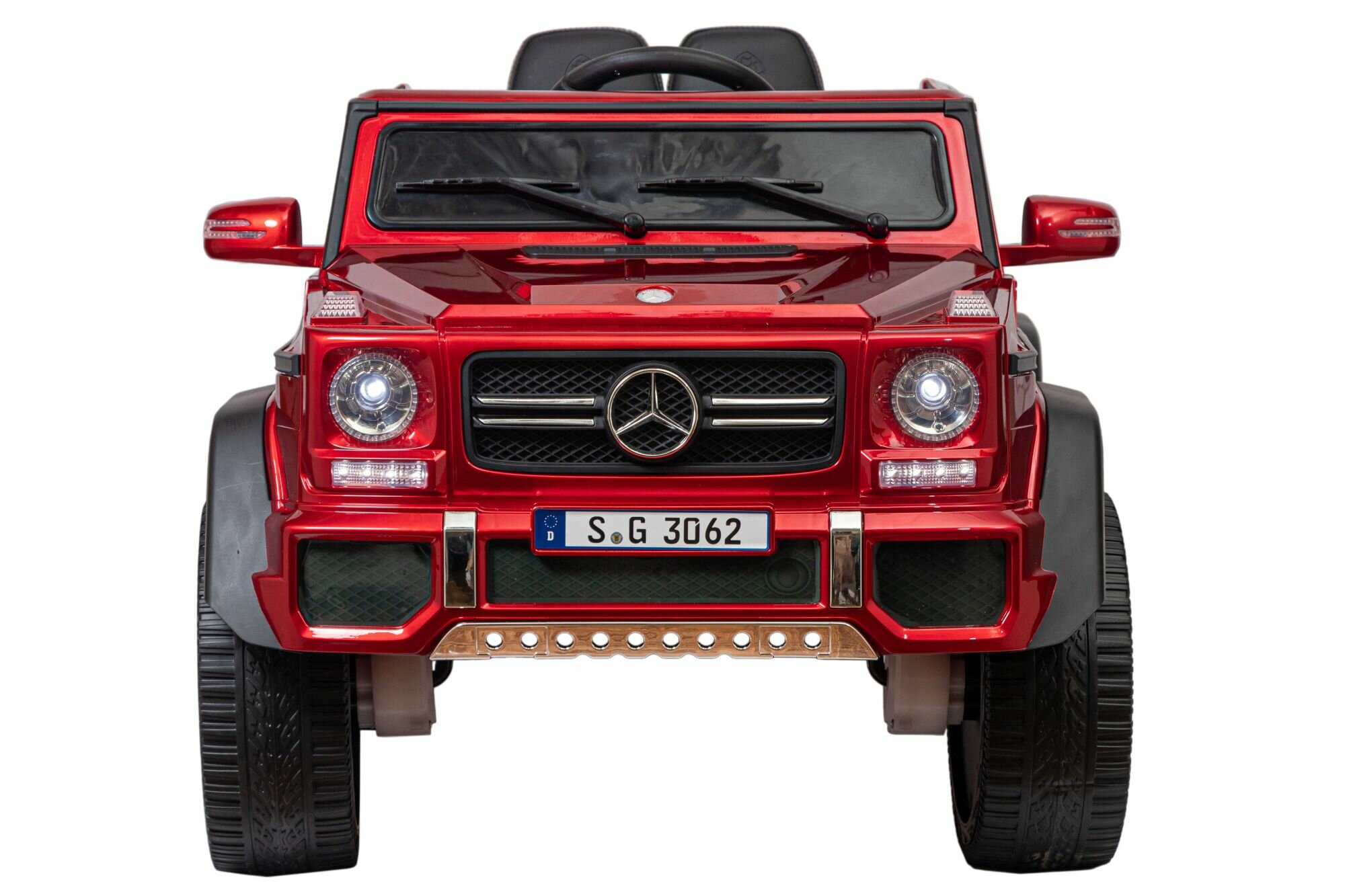 TOYLAND Электромобиль Mercedes-Benz Maybach Small G650S 4x4 (красный краска)