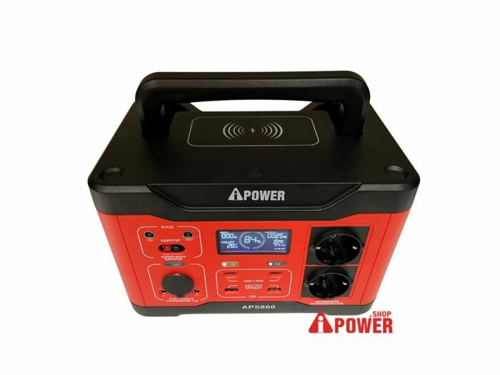 Аккумуляторная портативная электростанция A-iPower APS800 - фотография № 3