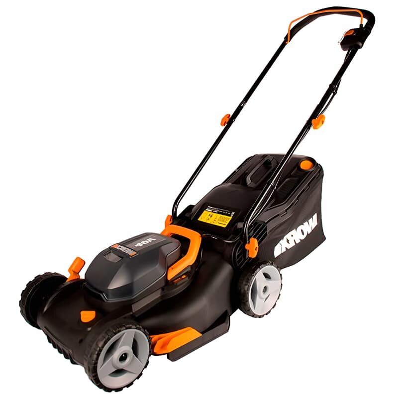 Газонокосилка WORX WG743E 40V Li Lawn Mower 40см аккумуляторная