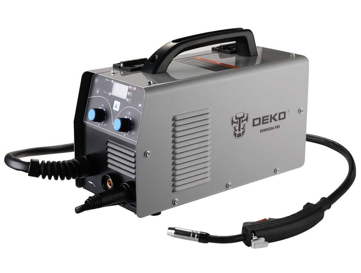 Сварочный полуавтомат Deko DKWM200A PRO 051-4686