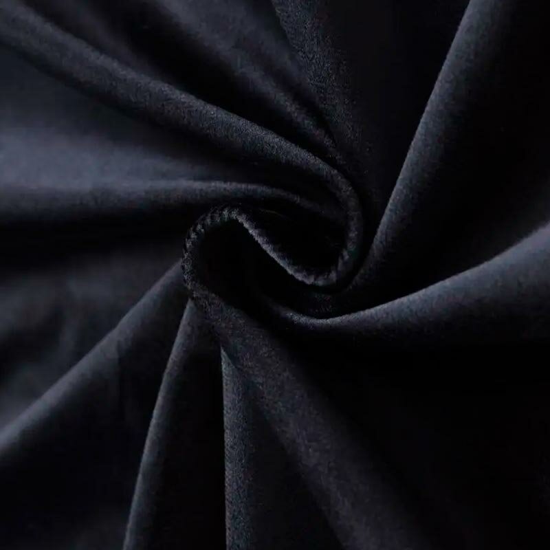 фото Штора CASA CONFORTE Holland Вельвет Черный 300*270 см