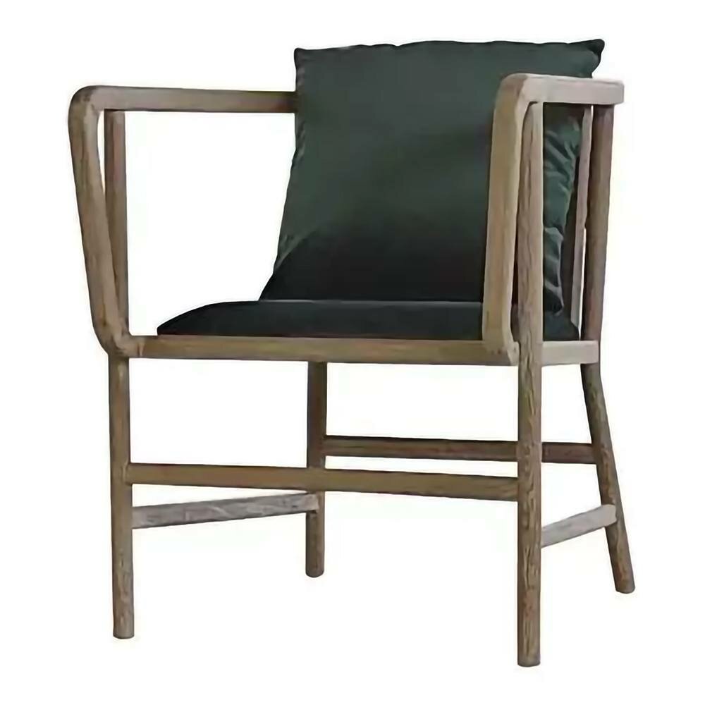 фото Стул-кресло 60х66х71 см Roomers зеленое