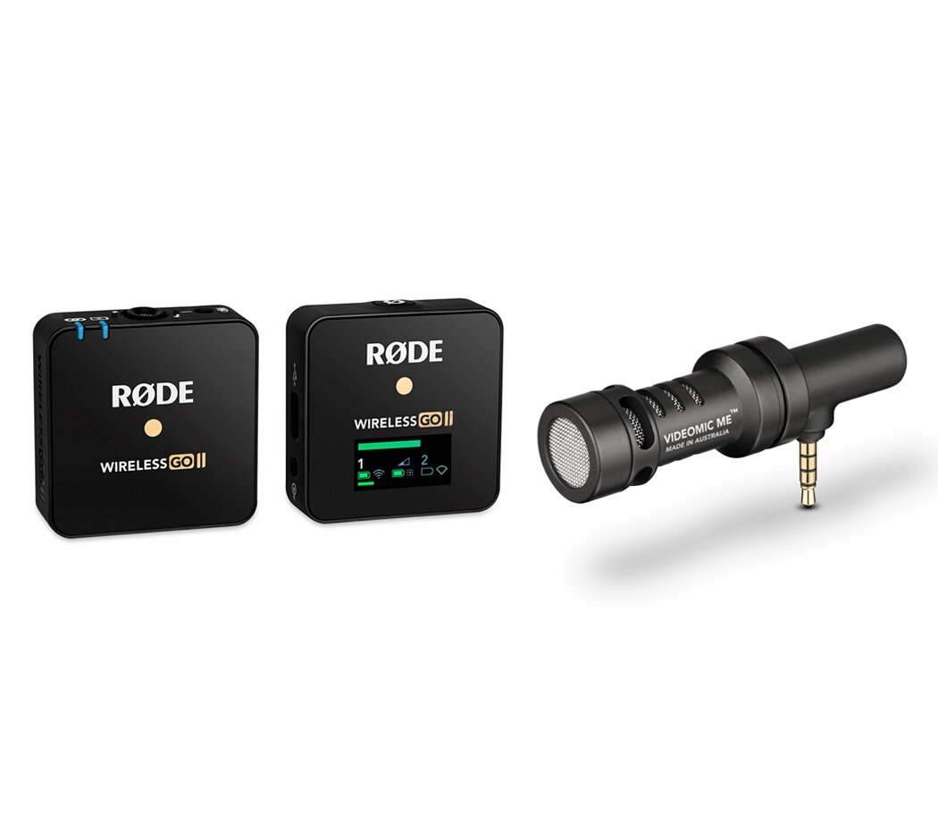 Беспроводная система RODE Wireless GO II Single 1 передатчик + RODE VideoMic ME