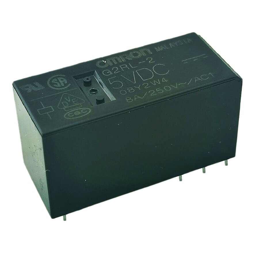 Реле OMRON G2RL-2 8A 5VDC 8pin 2 группы