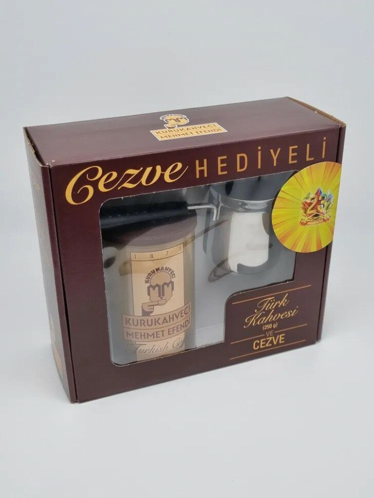 Подарочный набор " Mehmet Efendi" турка и кофе 250гр с 23 февраля
