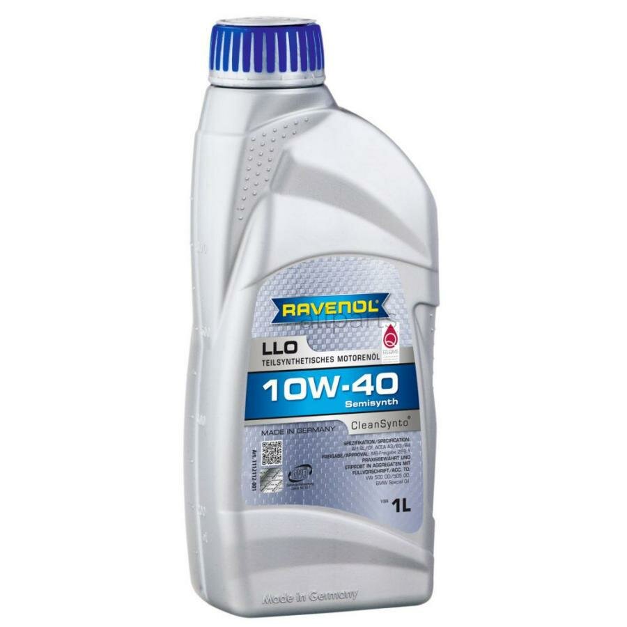 RAVENOL 4014835724310 SAE 10W-40 1L LLO NEW моторное масло