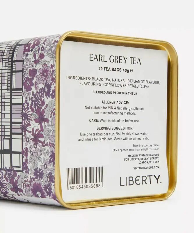 Набор чая Liberty Tudor English Breakfast и Earl Grey 2х80 гр - фотография № 5